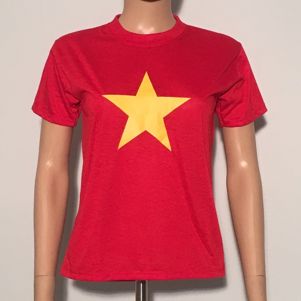 Flag of Vietnam Women's Tee Shirt, Pre-owned